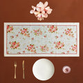 Willow Botanical Rose Print Tissue Table Runner